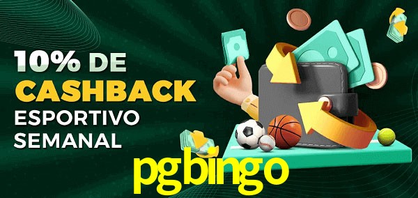 10% de bônus de cashback na pgbingo